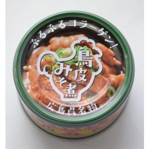 鳥皮みそ煮缶詰