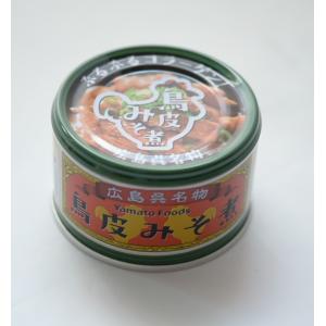 鳥皮みそ煮缶詰の詳細画像1