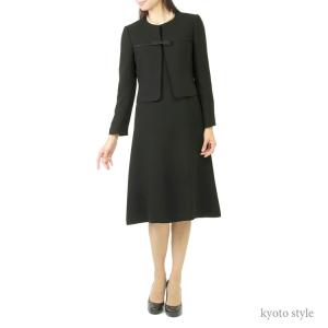 17号 ブラックフォーマル 喪服 レディース 礼服 ロング丈 ロング ワンピース スーツ 30代 40代 50代 冠婚葬祭 女性 葬儀 法事 卒業式 186｜kyonenya