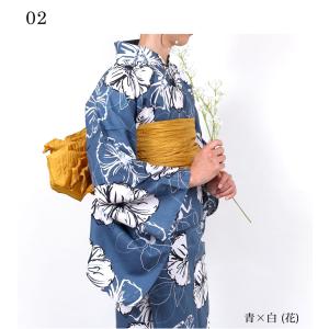 浴衣 セパレート 二部式 レディース 3点セッ...の詳細画像4