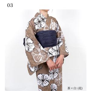 浴衣 セパレート 二部式 レディース 3点セッ...の詳細画像5
