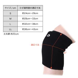 ファイテン.バレーボールサポーターひざ用PAD...の詳細画像1