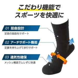 ファイテン.スポーツソックス.アンクル2足セッ...の詳細画像3