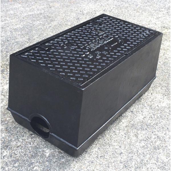 T8 保温板付き 量水器ボックス 30-40mm用 水道 メーターボックス 耐荷重 8t 中荷重用 ...