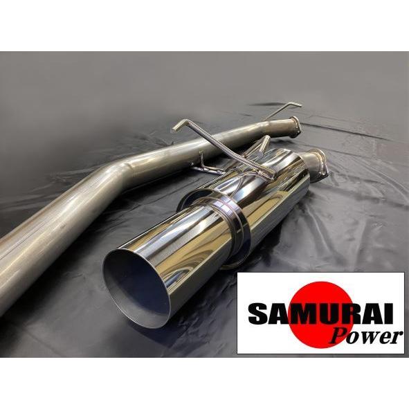 S13 シルビア/180SX SR20DET ターボ用　砲弾マフラー　出口ロングタイプ！　SAMUR...