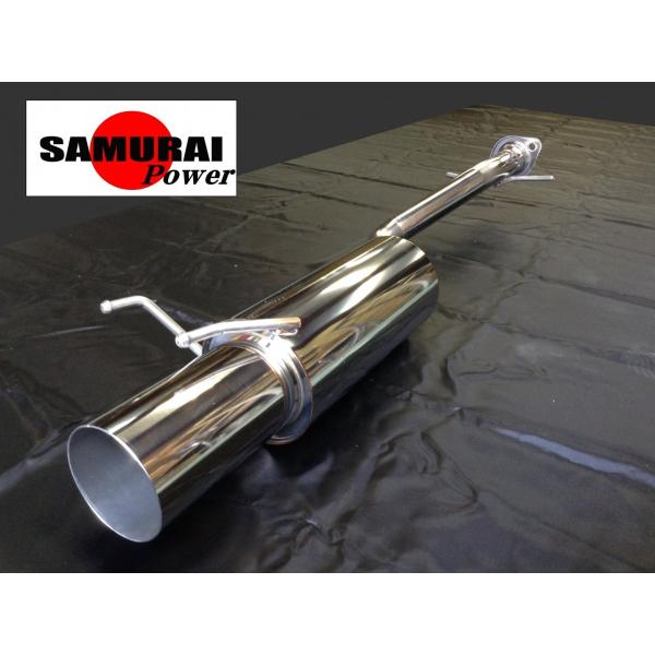 SXE10/GXE10　アルテッツァ　砲弾ロングマフラー!　SAMURAI　POWER　サムライパワ...