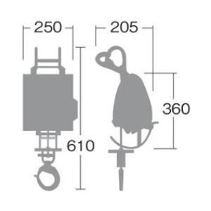 京セラ リモコンウインチ AWI62RCD(最...の詳細画像1