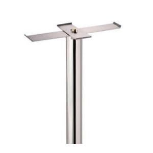 HSK ハッピー金属 ファミールポスト 645 ヘアーライン 専用スタンド【北海道、沖縄、離島は送付...