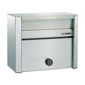 ハッピーポスト新品 HSK ハッピー金属 ファミールポスト 686-K ヘアーライン（ダイヤル錠