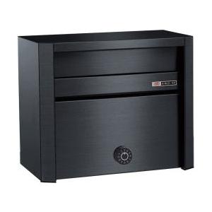 HSK ハッピー金属 ファミールポスト 611-K ヘアーライン（ダイヤル錠