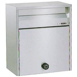 HSK ハッピー金属 ファミールポスト 611-K ヘアーライン（ダイヤル錠