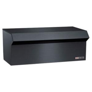 HSK ハッピー金属 ファミールポスト 602-SB スーパーブラック（壁面埋