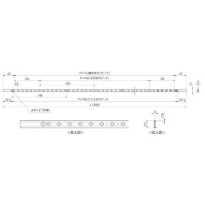 SPG フィット棚柱 ホワイト LS-901W...の詳細画像2