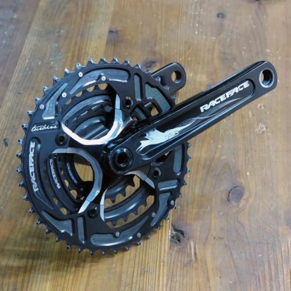 【中古】Race Face DEUS XC（175mm 42/32/22T MTBクランクセット）レ...