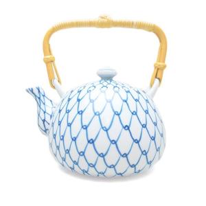 京焼 清水焼 お茶碗 ご飯茶碗 青網孫茶漬 芳山窯 : 京都ひがしやまいち