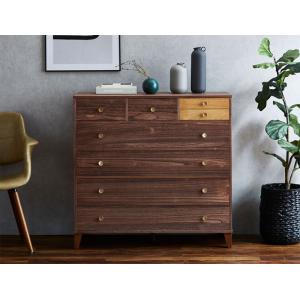 桐 洋風チェスト 5段 桐タンス 日本製 幅100cm 桐チェスト 桐