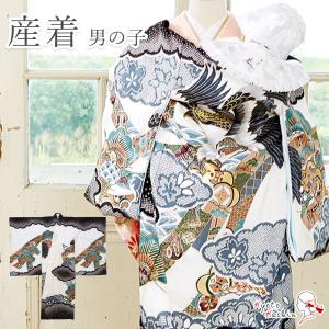 男の子お宮参り大黒帽7点セット刺繍入り正絹hud17 : お宮参り着物