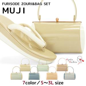 草履バッグセット 豪華螺鈿柄 Mサイズ 新品（株）安田屋 NO14000 