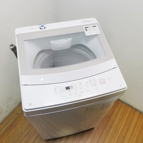 中古 良品 一人暮らし 少人数対応 6.0kg ニトリ 2022年製 タテ型 全自動洗濯機 NTR6...