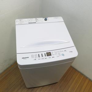 洗濯機 中古 RORO YWM-T45LW 2024年製 4.5kg ホワイト 送風 乾燥機能
