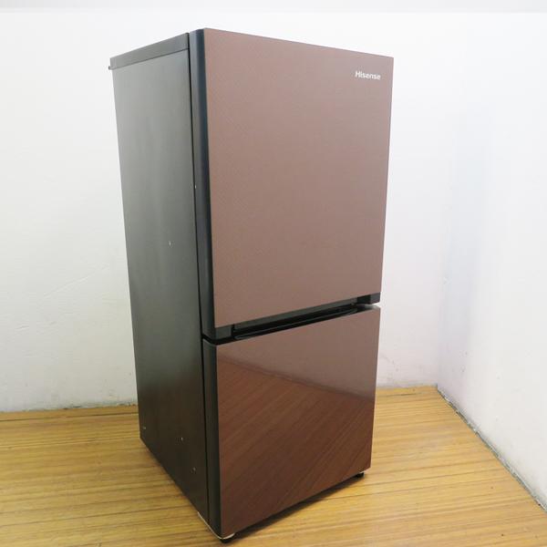中古 一人暮らし 134L Hisense ファン式 2ドア冷蔵庫 2018年製 右開き 小傷程度 ...