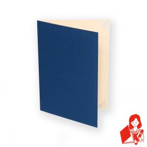 京都マルタヤ A3用 紺布表紙 折れ筋の付かないタイプ 外々コーナー4 背