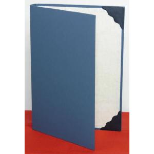 B4用 水色グレースシープ表紙 折れ筋の付かないタイプ