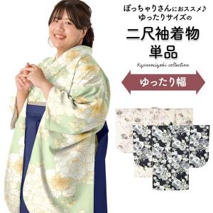 ぽっちゃりサイズ 洗える 長襦袢 単品 二尺袖用 プラスサイズ ふっくら