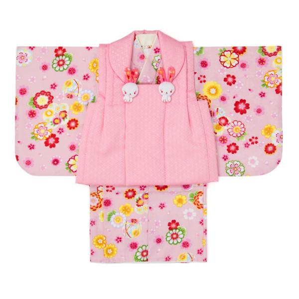 女の子 ベビー 着物 被布セット 1才 80cm 70cm 赤ちゃん
