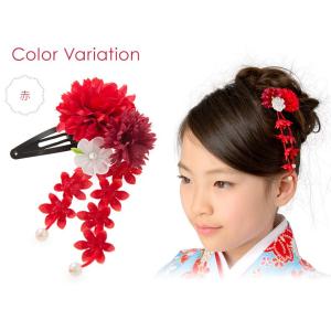 髪飾り 七五三 3歳 5歳 7歳 パッチン留め...の詳細画像2