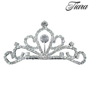 髪飾り ティアラ リトルプリンセス 中国製 ヘアアクセサリー