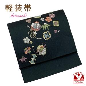 作り帯 袋帯 付帯 二部式帯 織物 金箔 錦鯉 未使用品 未着品の造り帯