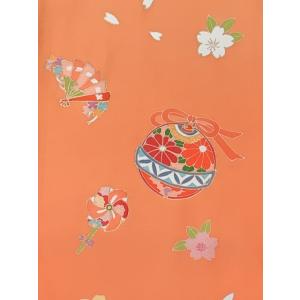 七五三 7歳 女の子用 日本製 正絹 金駒刺繍...の詳細画像4