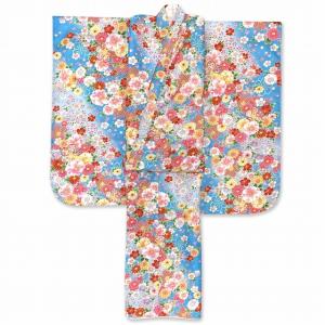 七五三 着物 7歳 フルセット 総柄の女の子用...の詳細画像2