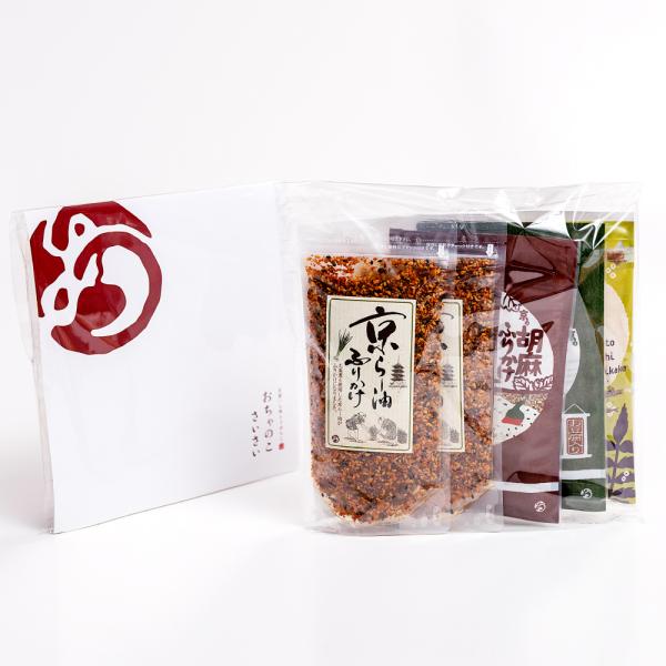 おちゃのこさいさい | 公式 | 京のふりかけ：手土産セット | らー油ふりかけ 胡麻ふりかけ 山椒...