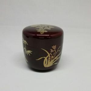 茶道具 大棗 溜塗 四君子蒔絵、 田中宗凌作 : 佐藤大観堂 - 通販