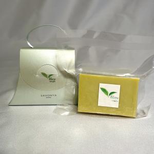 茶凡屋 オリーブオイルで作った 洗顔石けん ブルウシンプル 乾燥防止 無香料 低刺激 赤ちゃんのお肌 50ｇ お中元