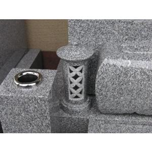 墓用 ローソク立て 燭台 1本 風よけ 風防付 ロウソク立て 燈明灯 灯篭