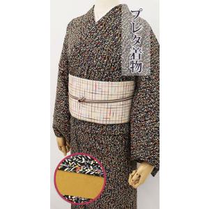 正絹山形県米沢綾織単衣 753ya_10011648