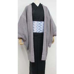 羽織 単衣 夏 薄物 プレタ shuwari Mサイズ 超軽量 塵除け 仕立て上がり グレー