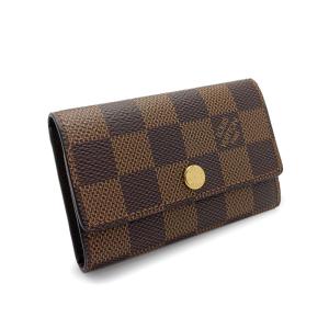 LOUIS VUITTON ルイ・ヴィトン ミュルティクレ6 キーケース Ｎ62630 ダミエ 6連 【中古】｜kyoto-yorozuya