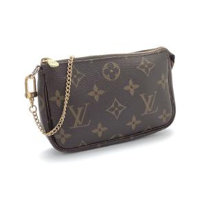 LOUIS VUITTON ルイ・ヴィトン ミニ ポシェット・アクセソワール モノグラム M58009 アクセサリーポーチ ミニバッグ 【中古】｜kyoto-yorozuya