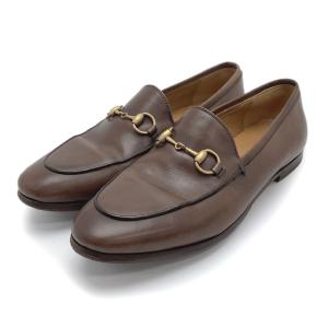GUCCI（グッチ） ホースビットローファー モカシン スエード レザー 35
