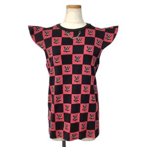 LOUIS VUITTON ルイ・ヴィトン リボン付き ノースリーブワンピース