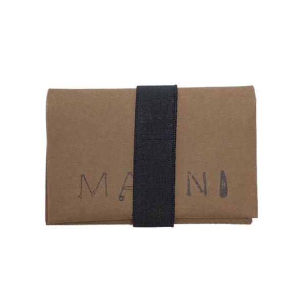 MARNI マルニ コイン・カードケース セルロース カムット ブラック ブラウン カードケース コ...