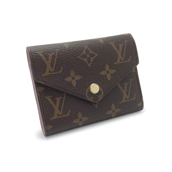 LOUIS VUITTON ポルトフォイユ・ヴィクトリーヌ ローズバレリーヌ ピンク M62360 ...