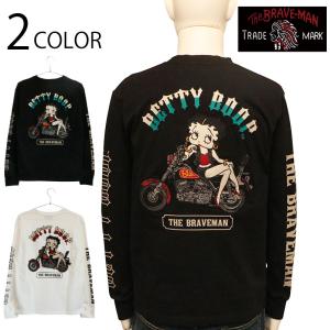 Betty Boop X THE BRAVE MAN 長袖Tシャツ ベティ : takafuku1915