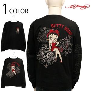Ed Hardy（エド・ハーディー） BETTY BOOP X Ed Hardy 半袖Tシャツ