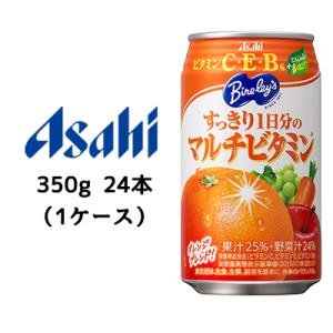 [取寄] アサヒ バヤリース すっきり1日分の マルチビタミン オレンジ ブレンド 350ml 缶 ...