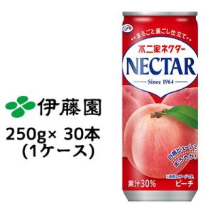 伊藤園 不二家 ネクター ピーチ 缶 250g ×30 本 (1ケース) 送料無料 43179